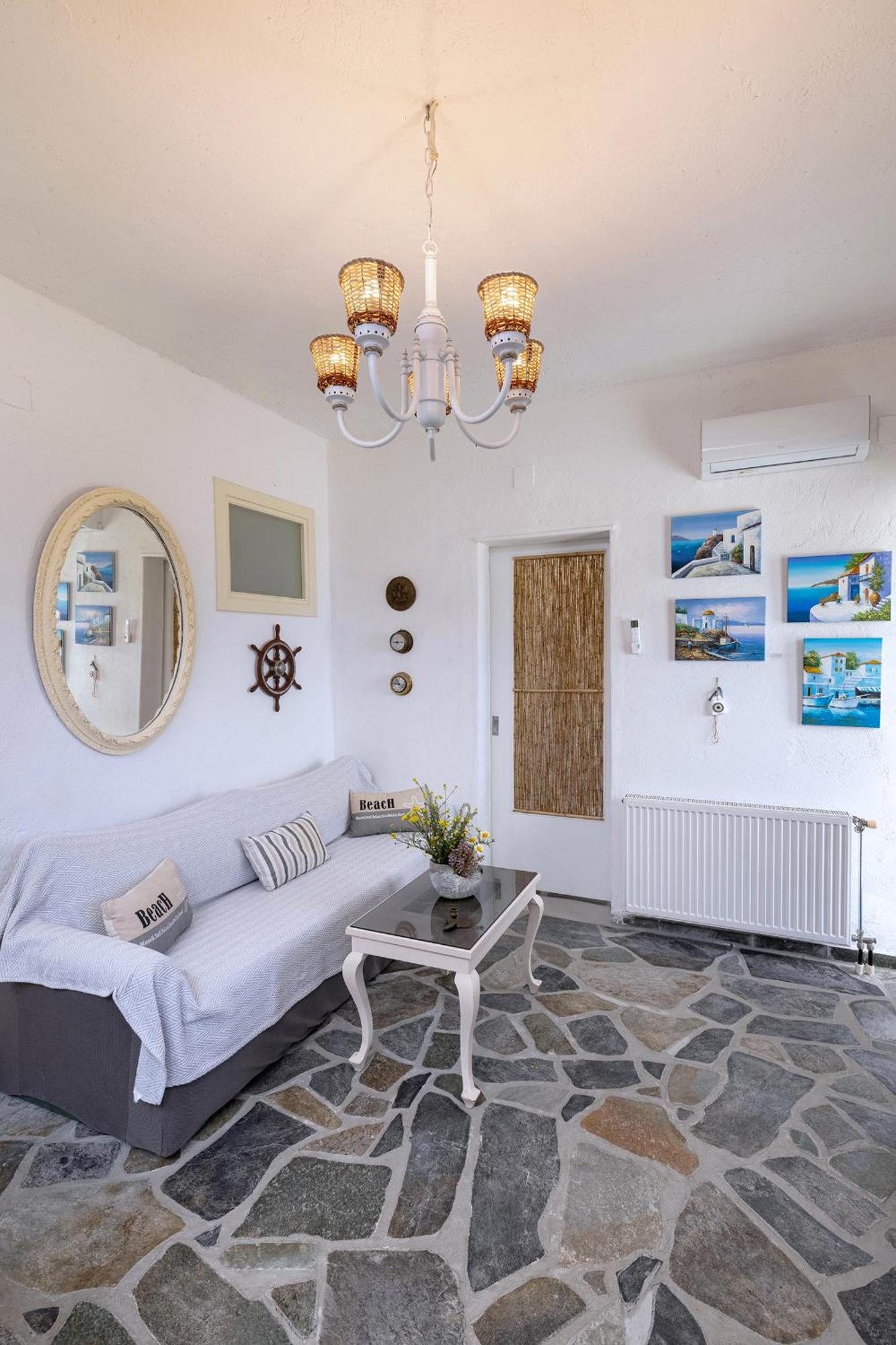 Aegean View - Seaside Apartment In Syros Azolimnos Exteriér fotografie