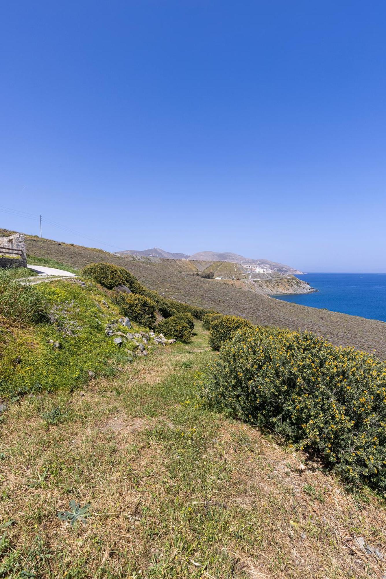 Aegean View - Seaside Apartment In Syros Azolimnos Exteriér fotografie