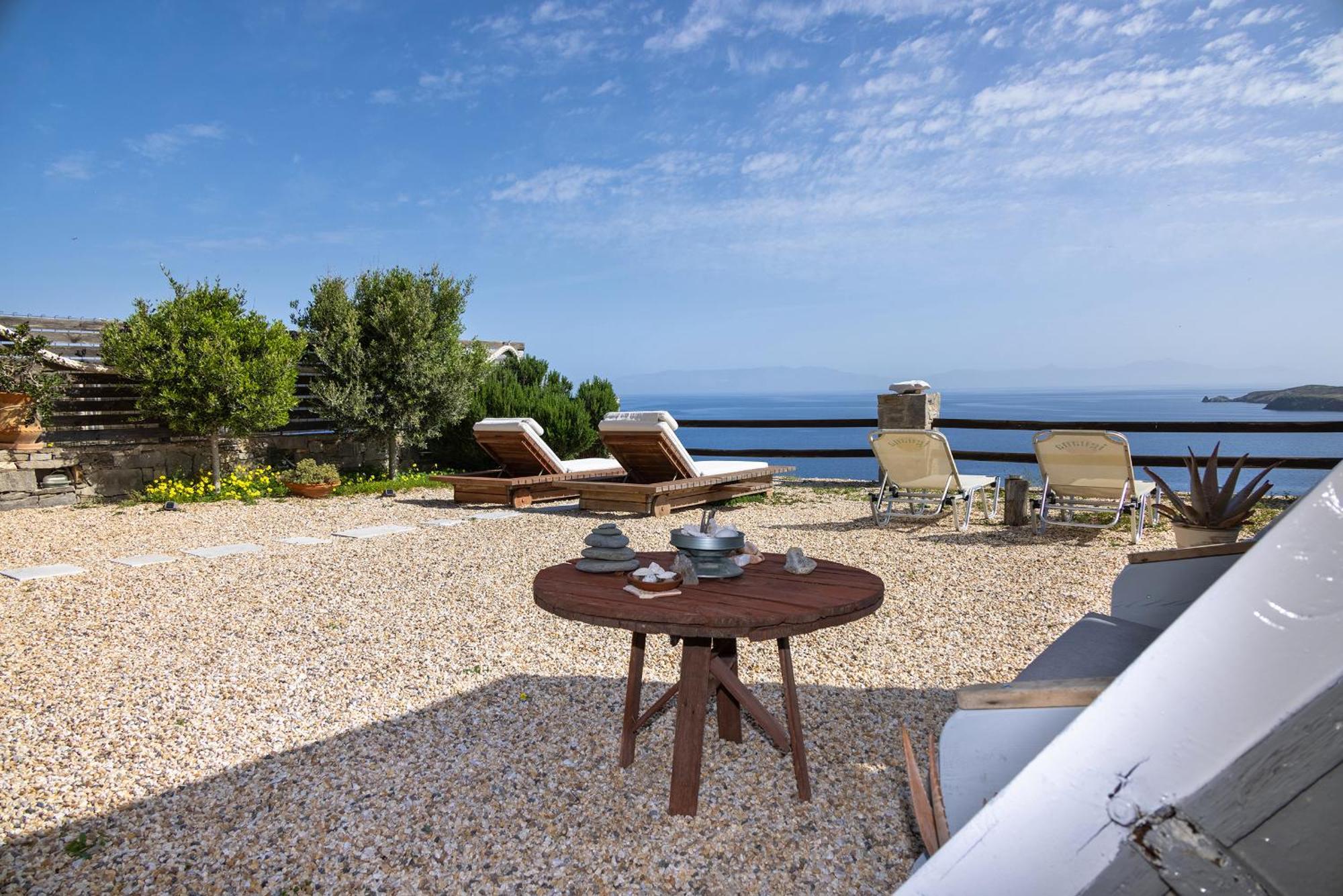 Aegean View - Seaside Apartment In Syros Azolimnos Exteriér fotografie