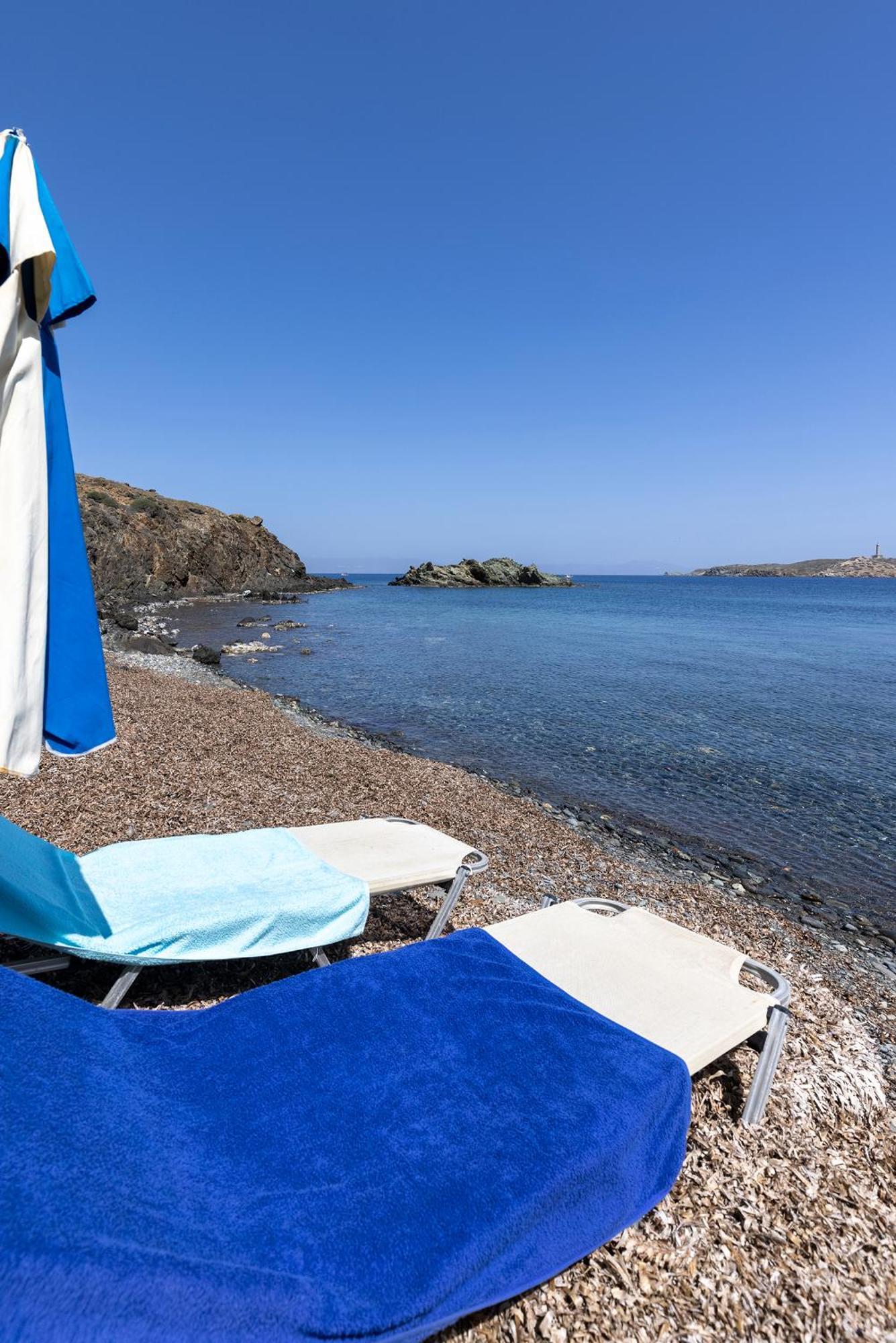Aegean View - Seaside Apartment In Syros Azolimnos Exteriér fotografie