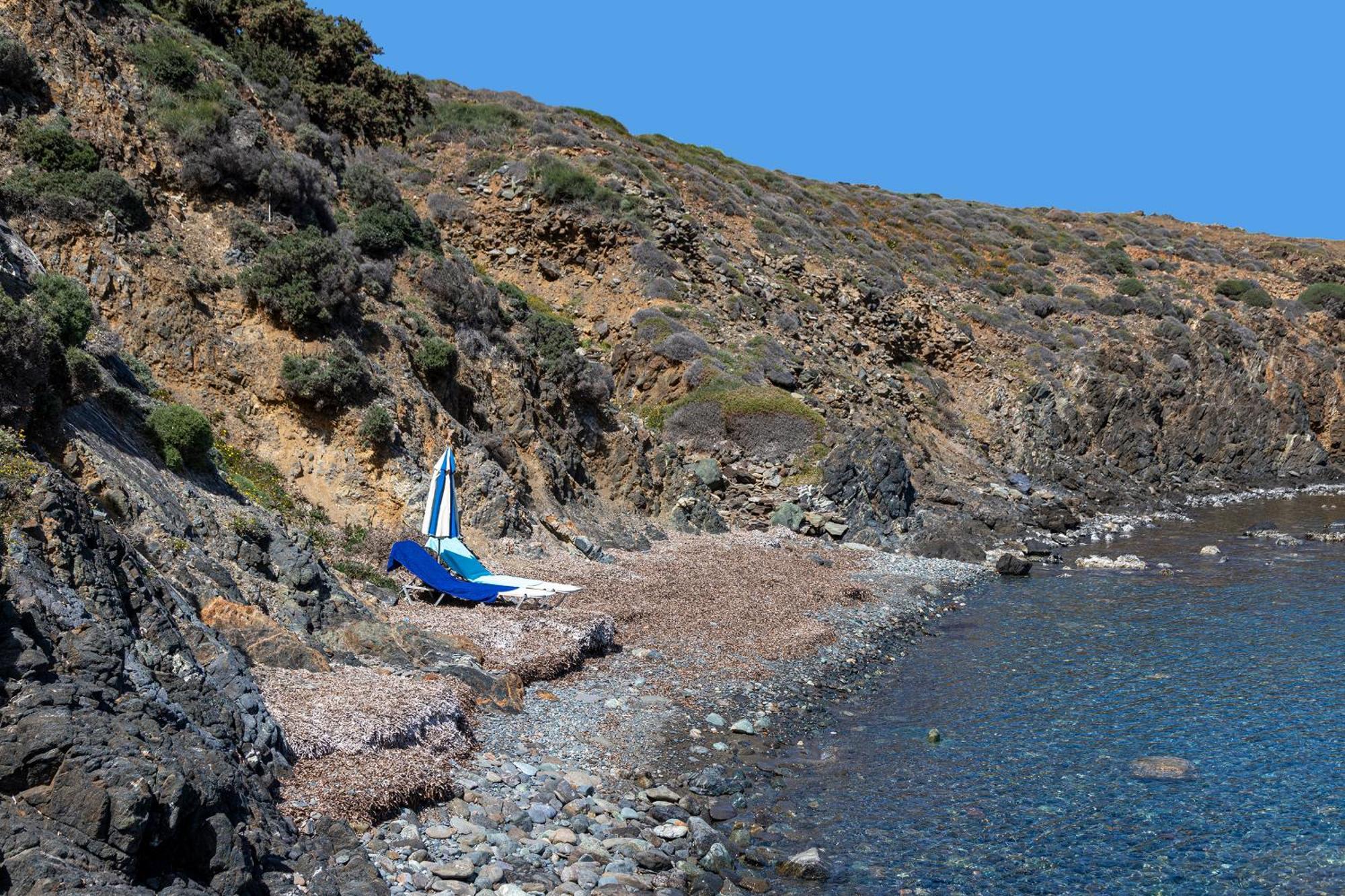 Aegean View - Seaside Apartment In Syros Azolimnos Exteriér fotografie